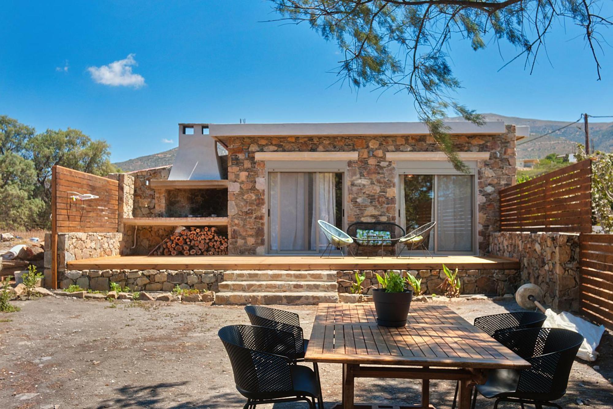 Mekia'S Beach House Livadia  Esterno foto