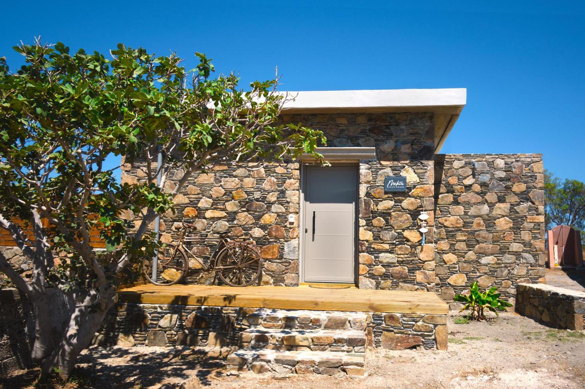 Mekia'S Beach House Livadia  Esterno foto